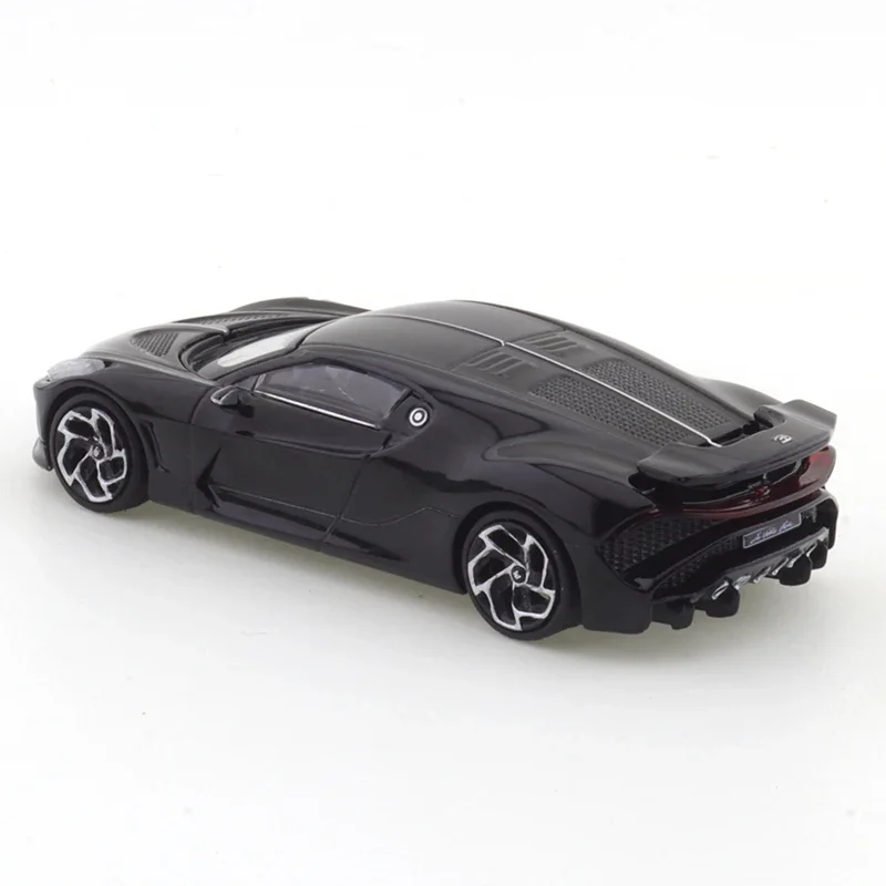 JKM 1/64 Bugatti Night Voice LVN Super Run Car Alloy Toys Motor Vehicle Diecast Metal Model Kids Xmas Gift Toys for Boys