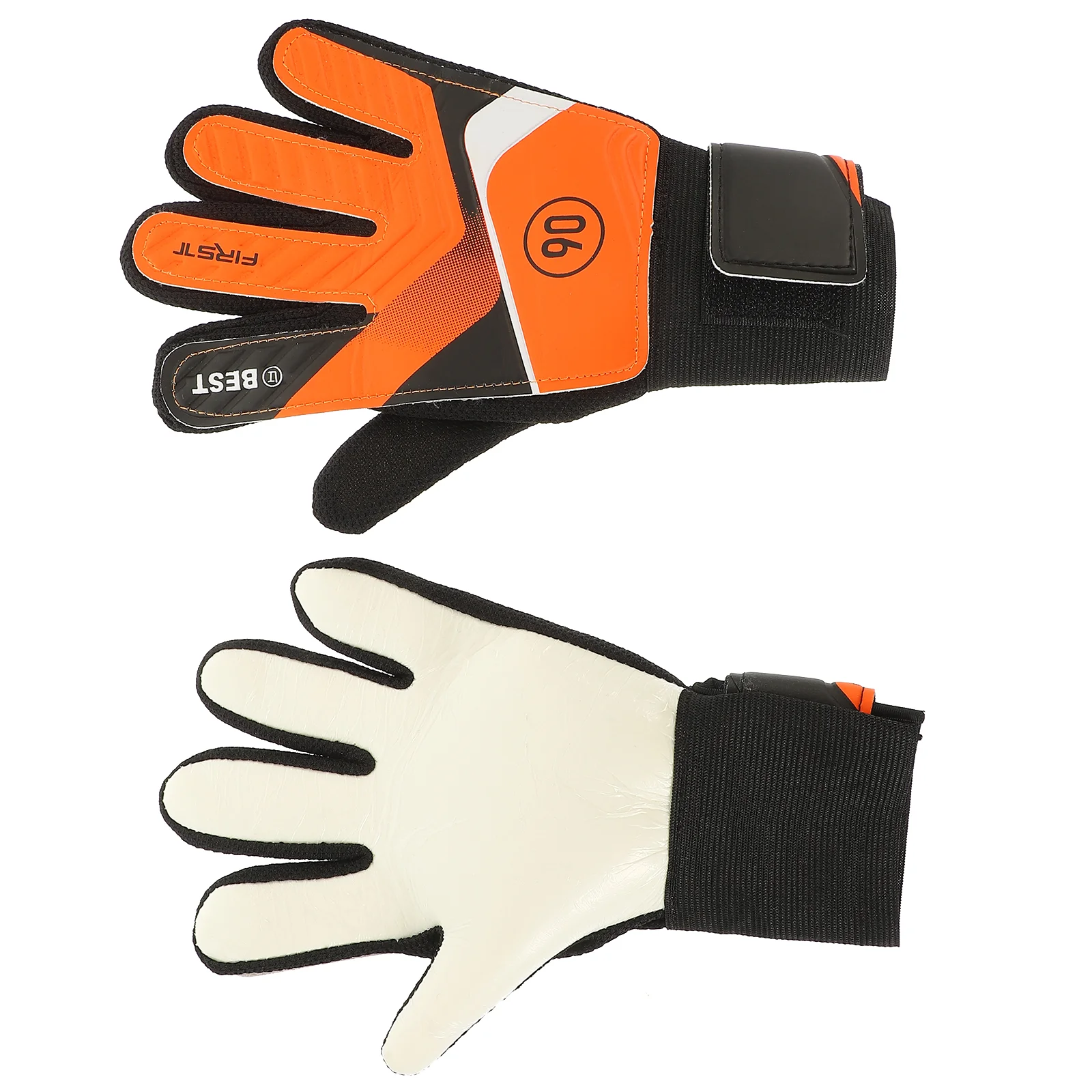 Football Goalkeeper Gloves Latex Anti-collision (green #5) Wear-resisting Soccer Pu Supply Emulsion Creative Goaltenders