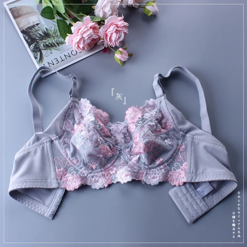 Size Lớn Ren Bralette Push Up Bra Lót Plus Kích Thước Gợi Cảm Yếm Quần Lót B C D E F G H bh Áo Lót Ngực Cho Nữ