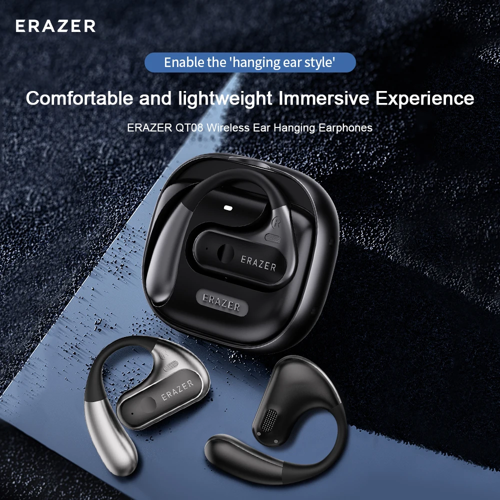 ERAZER QT08 หูฟังบลูทูธไร้สาย รุ่น QT08 ที่คุณต้องลองในปี 2025