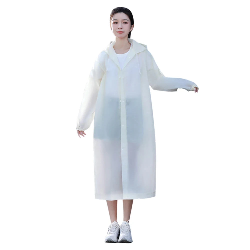 New EVA Rain Coat Full Body Thickening One-Piece Raincoat Non-disposable Convenient Adult Raincoat Outdoor