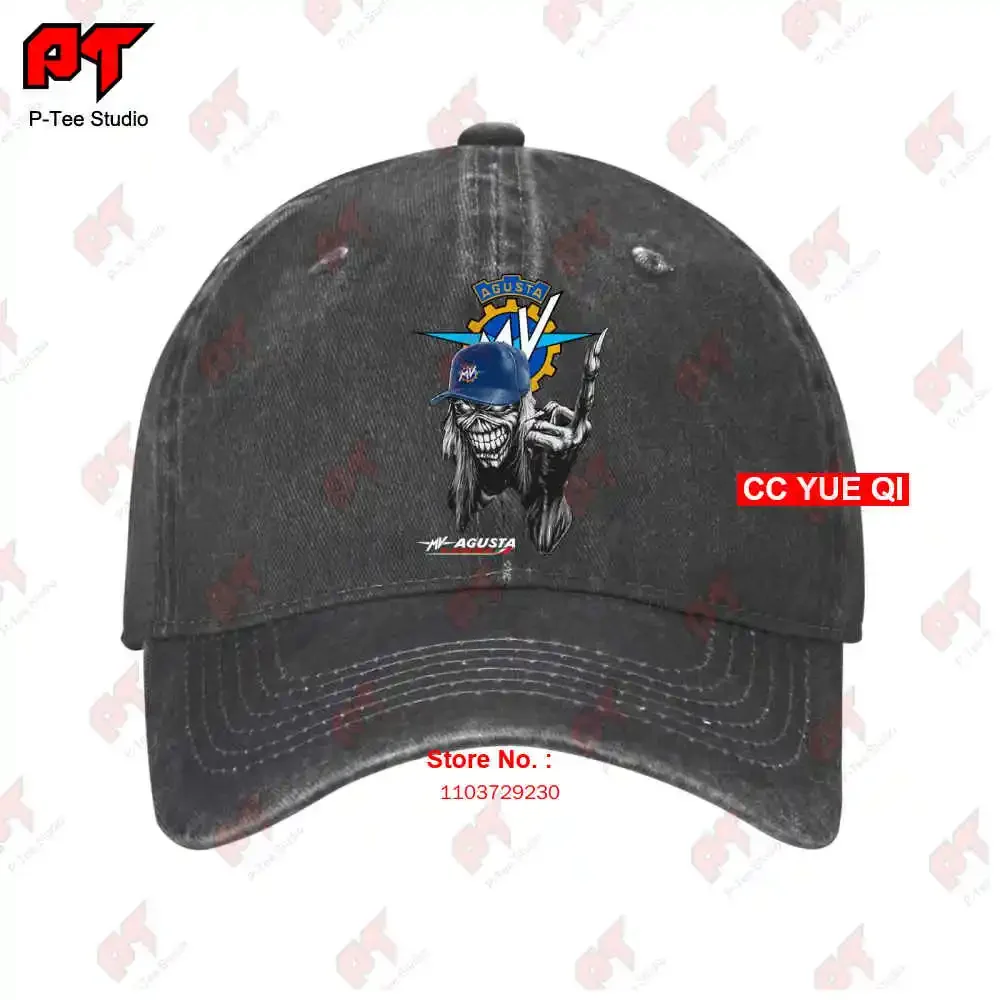 Mv Agusta Skull F4 750 S F4 Veltro Strada Us Baseball Caps Truck Cap T3CD