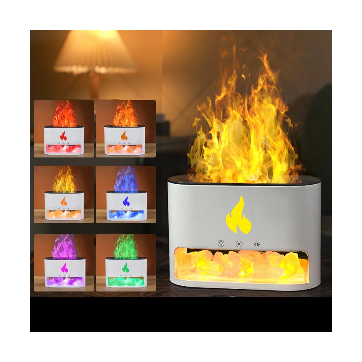 Diffuseur d'huiles essentielles d'aromathérapie avec lumière noire, humidificateur d'air froid électrique à ultrasons, lampe USB