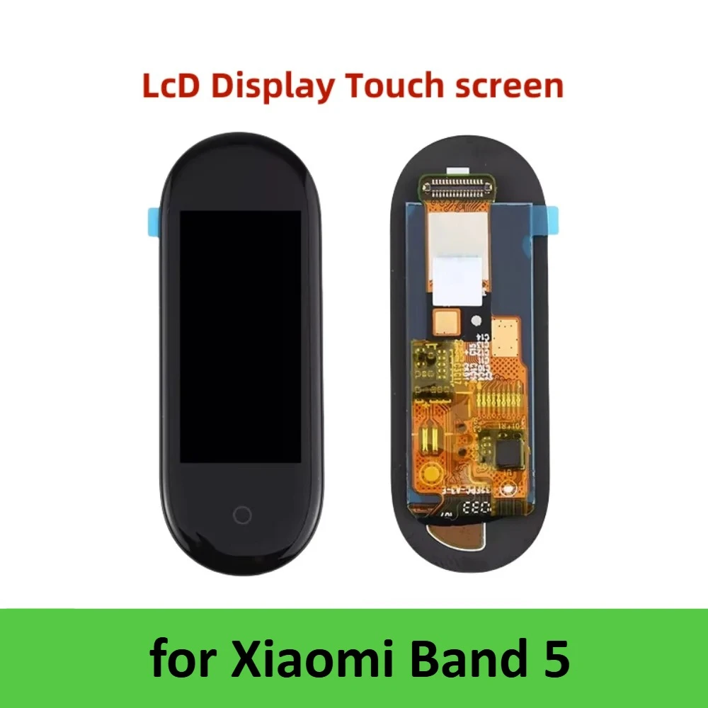 

LCD Touch Screen Display for Xiaomi Band 5 AMOLED with Digitizer Full Assembly Display LCD Screen Repair Replacement Part