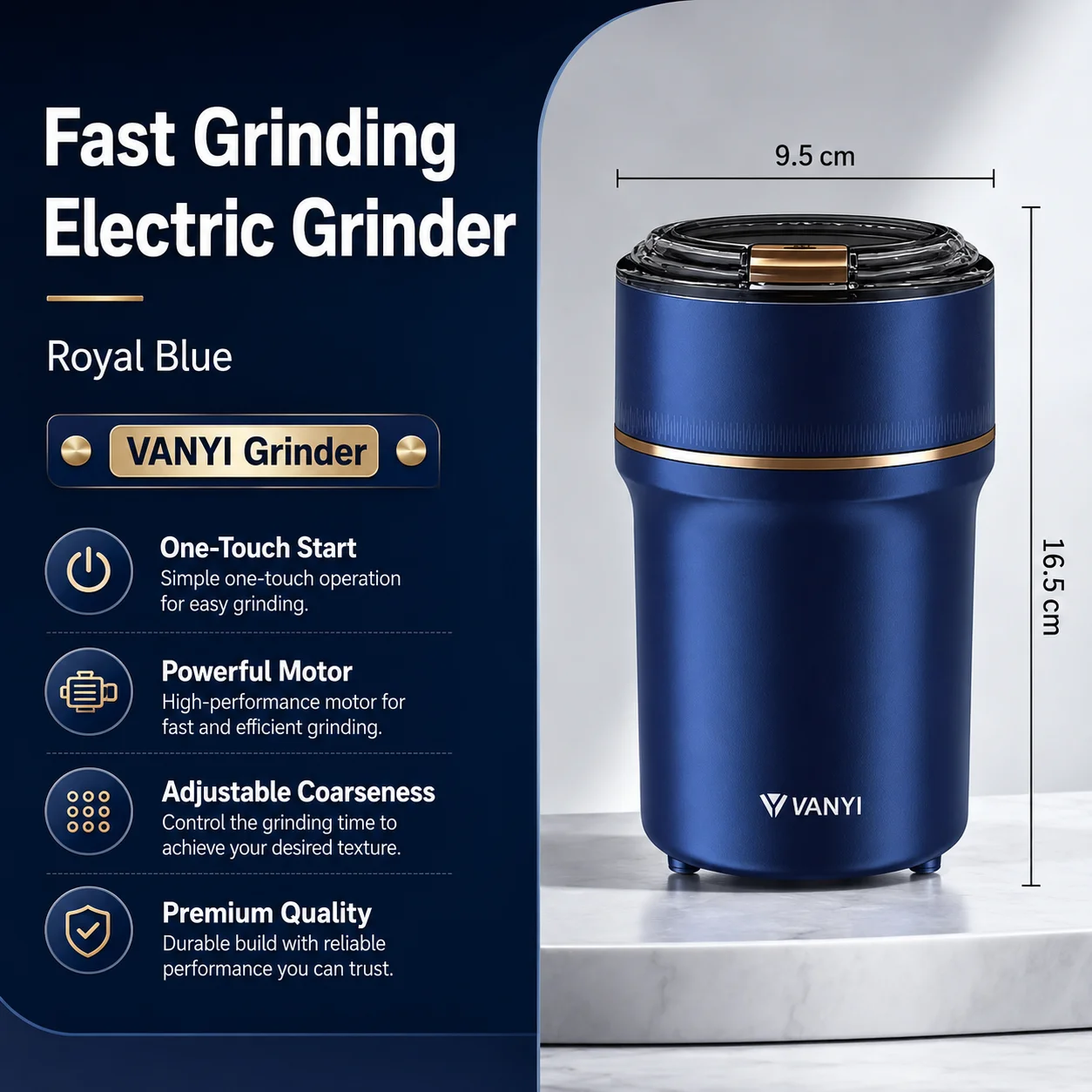 200W Electric Grain Mill Grinder 304 Stainless Steel, 3-Level Coarse Fine Powder for Spice Grinder Coffee Bean Seed Home Kitchen