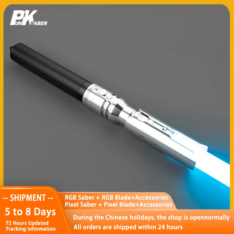 

PunkSaber Lightsaber Neopixel Jedi Laser Sword Heavy Dueling Sensitive Smooth Infinite Changing Hitting Sound Light Saber Toys