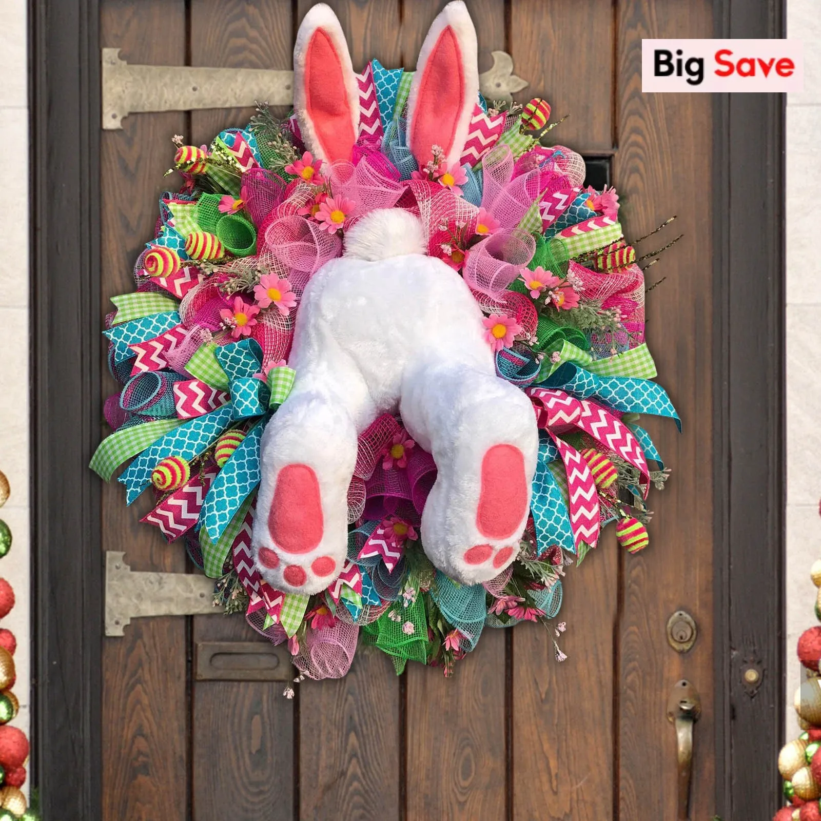 2025 Hot Easter Thief Bunny Butt With Ears Cartoon Bunny Shape Cute Decoration Ornaments