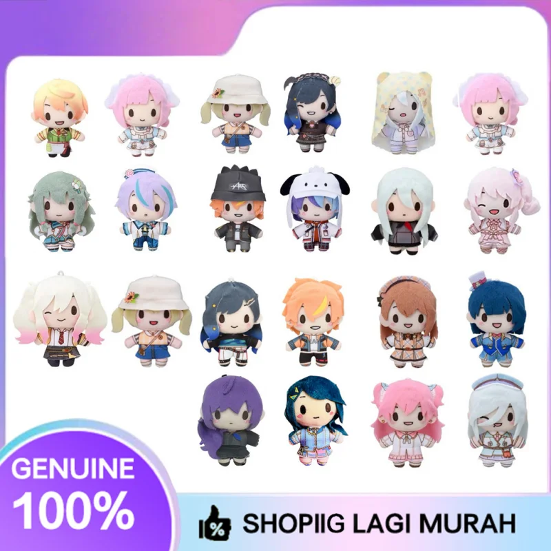

POPO ART Project SEKAI Hatsune Miku WS Theater Version Chibi Plush Dolls: Оригинальные плюшевые куклы-чиби, коллекционные игрушки, подарки для фанатов аниме