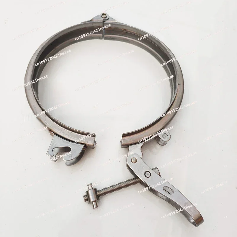 

Suitable for Adjustable pipe clamp hose clamp quick release pipe round duct clamp stainless steel/galvanized 80-300mm