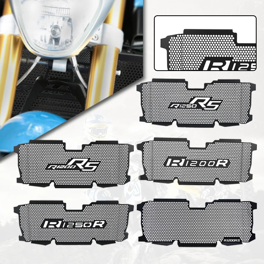 2025 2024 R1200R R1250RS Radiator Grille Guard Protector Grill Cover Fit For BMW R1250R R1250RS R1200RS R1200RS R1250RS SE 2023