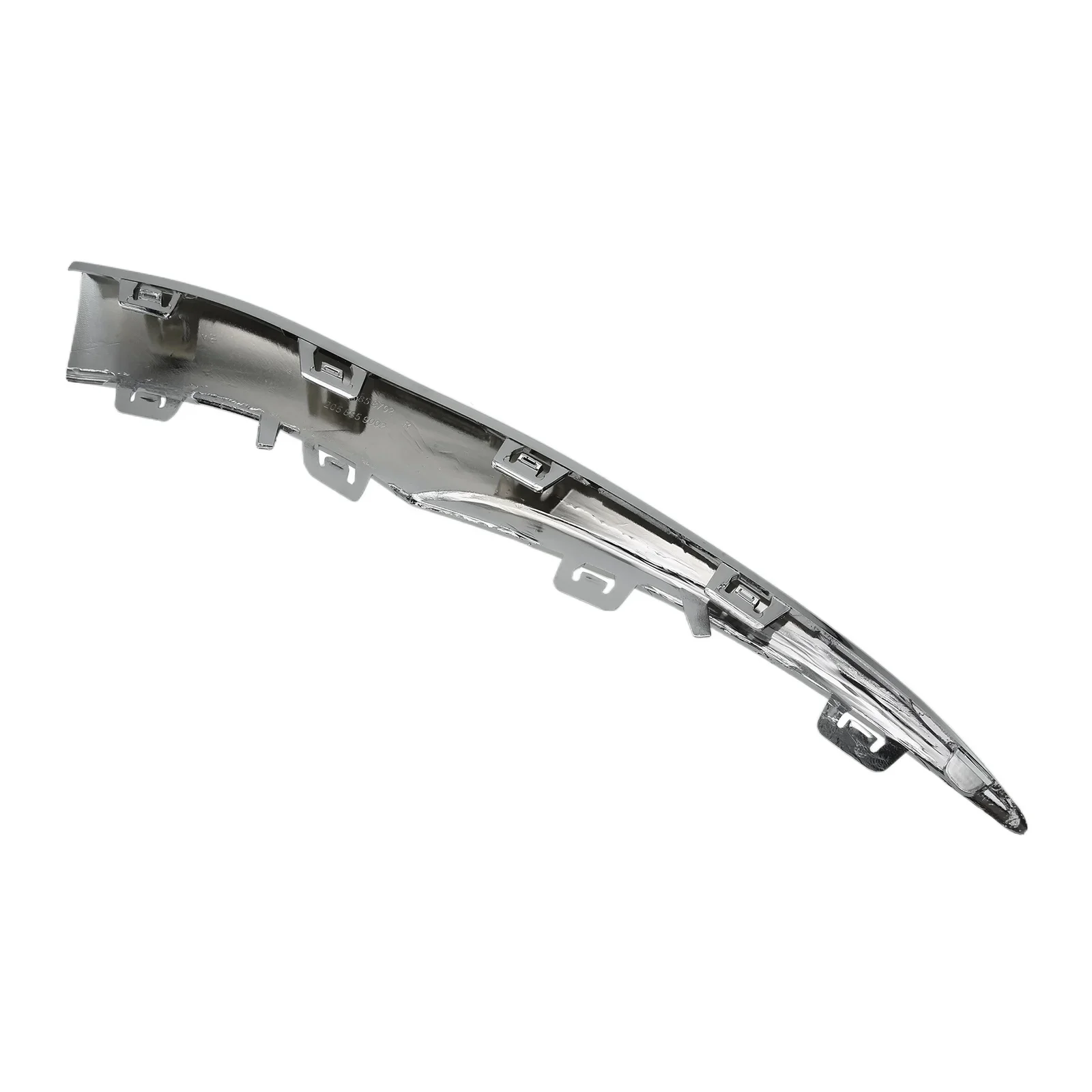 

For Mercedes C-Class W205 19-21 Bumper Front Strip. ABS Anti-corrosion Quick Installation Bumper Moulding Chrome