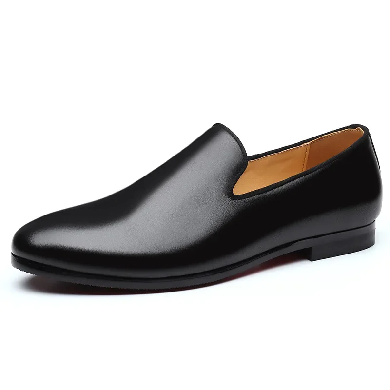 

Men Trendy Luxury Loafers Moccasins Mens Light Comfortable Driving Wedding Flats Men's Casual Shoes Genuine Leather