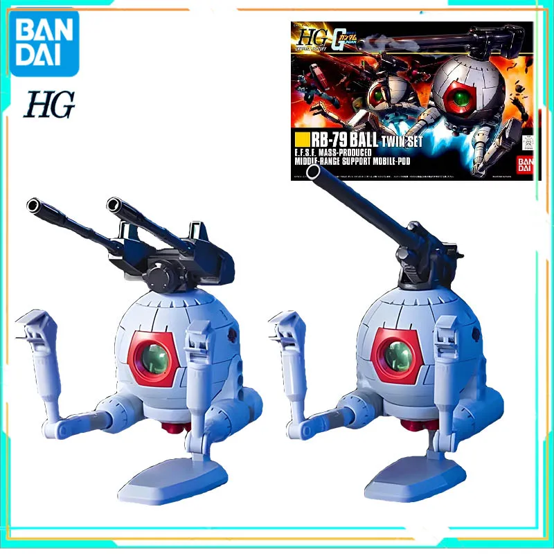 

Bandai Genuine Gundam Model Kit Аниме Фигурка HGUC RB-79 Ball Twin Set Коллекция Gunpla Аниме Фигурка Игрушки для Детей