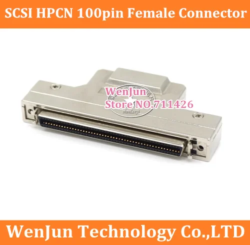 

FMC100F-AL SCSI 100pin Женская железная фотовспышка HPCN100