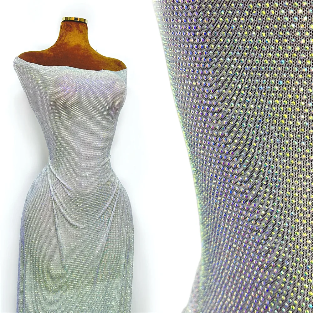 

Luxury Stones Lace African 2026 High Quality 5 Yards Handmade Fabric Nigeria For Wedding Party Dress