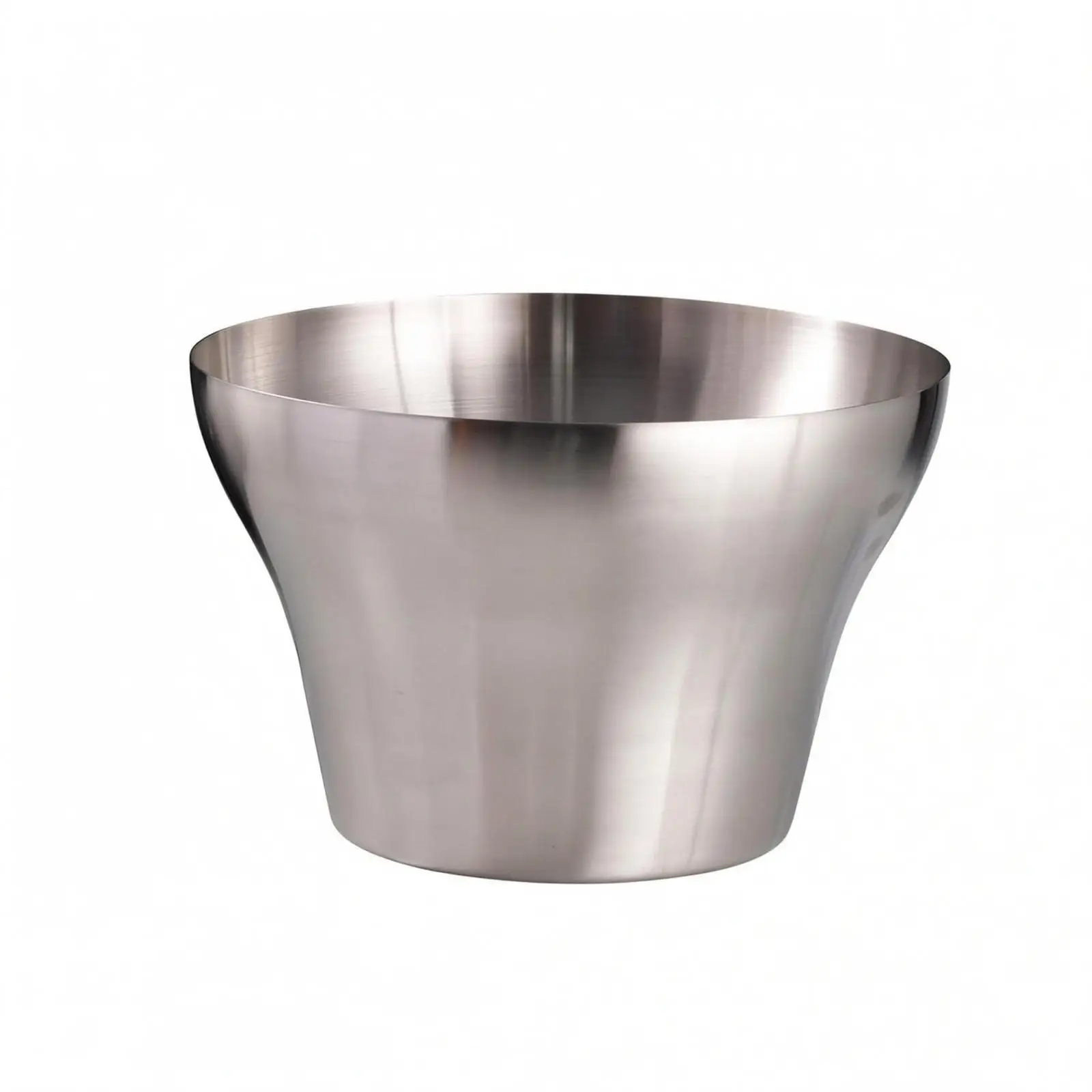 Brushed Metal Champagne Bucket Wine Cooler Beverage Chiller Ice Bucket for Red Wine White Wine Beer Bottles