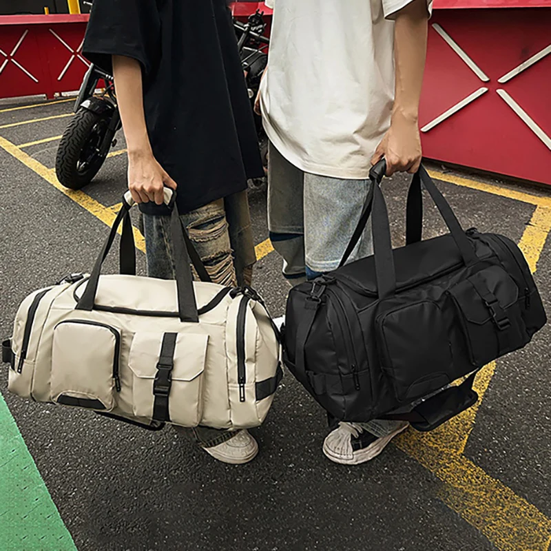 Outdoor Sports Fitness Gym Yoga Handbag Hiking Camping Climbing Travel Duffle College Training Luggage Storage Crossbody Bag Men