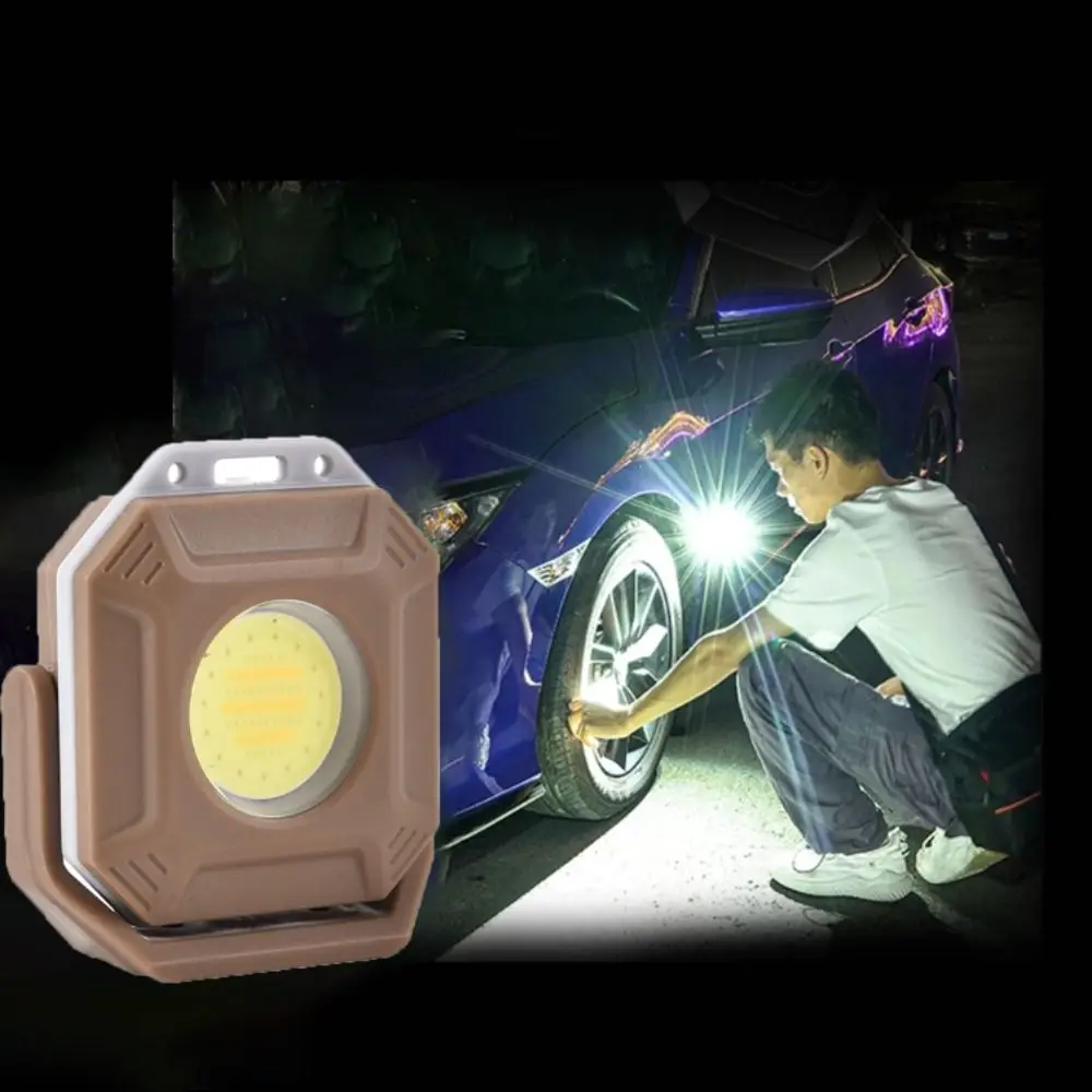 

Multi-functional Cob Key Light IPX4 Waterproof USB Rechargeable Rechargeable Torch Bright LED Magnetic Base Emergency Light
