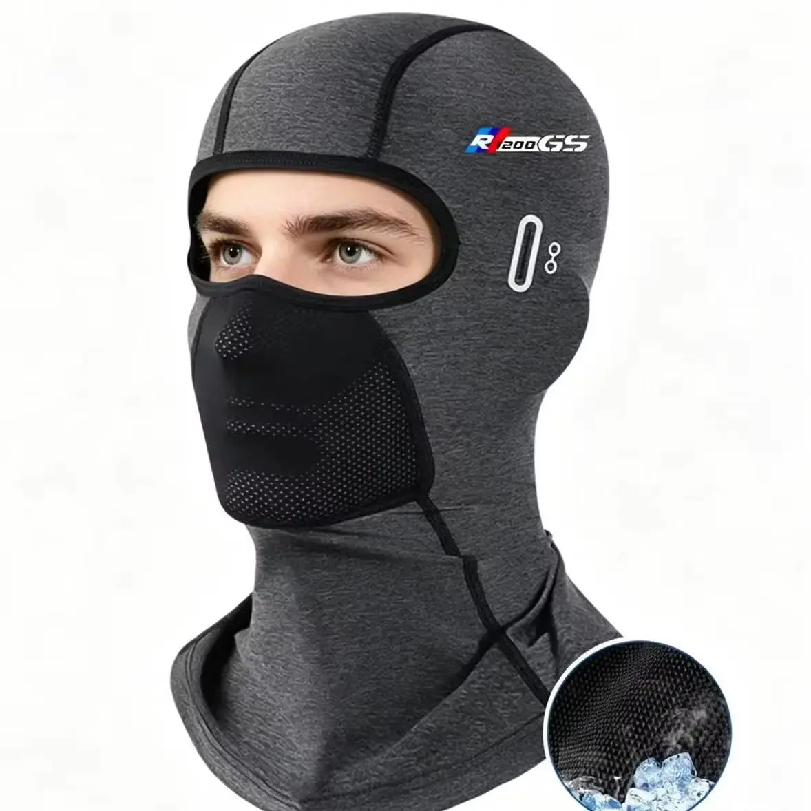 

For BMW R 1200 GS LC R1200GS R 1200 GS Adventure Summer Cooling Motorcycle Balaclava, Cycling Cap with Sun UV Protection