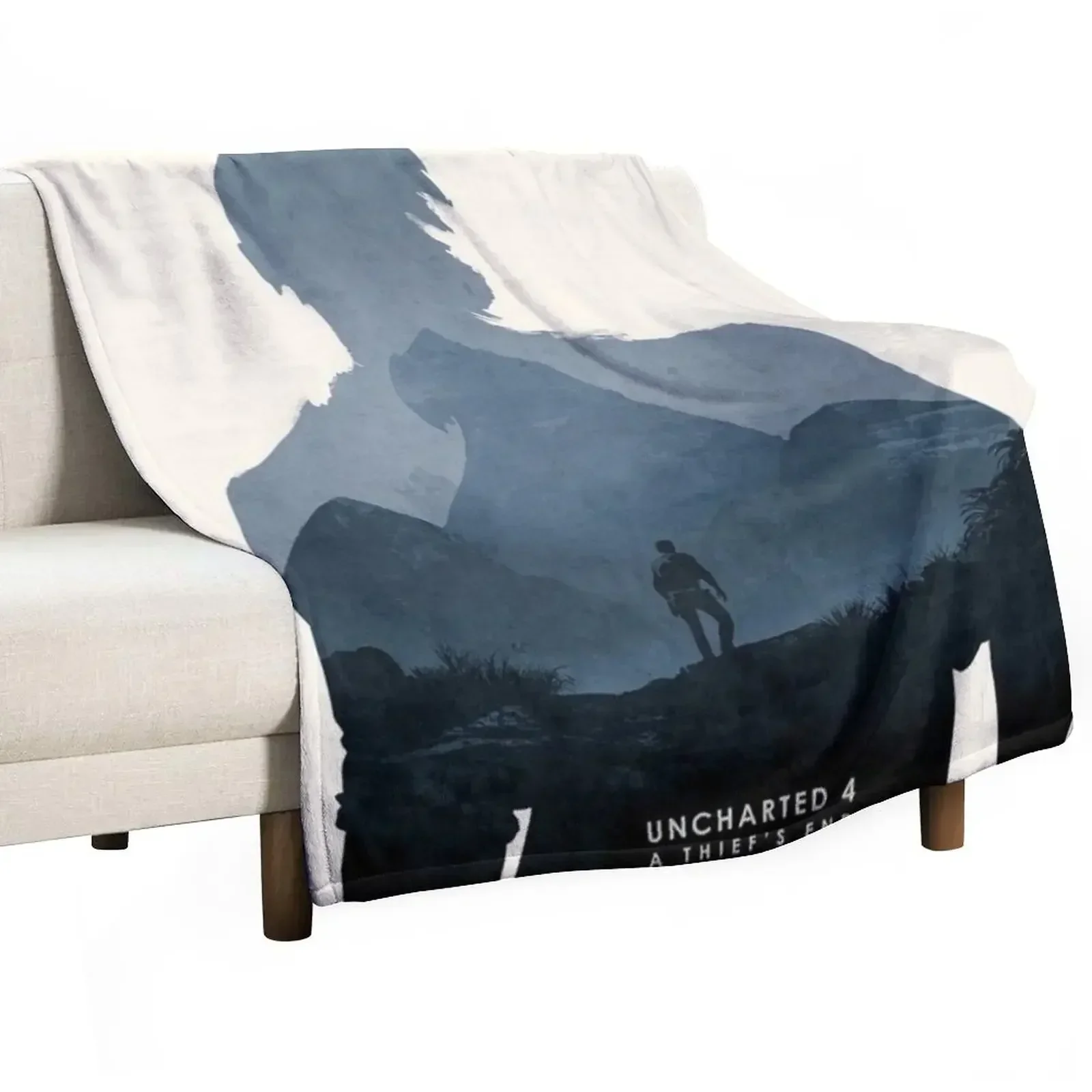 Uncharted 4 Throw Blanket Plush Thin Blankets