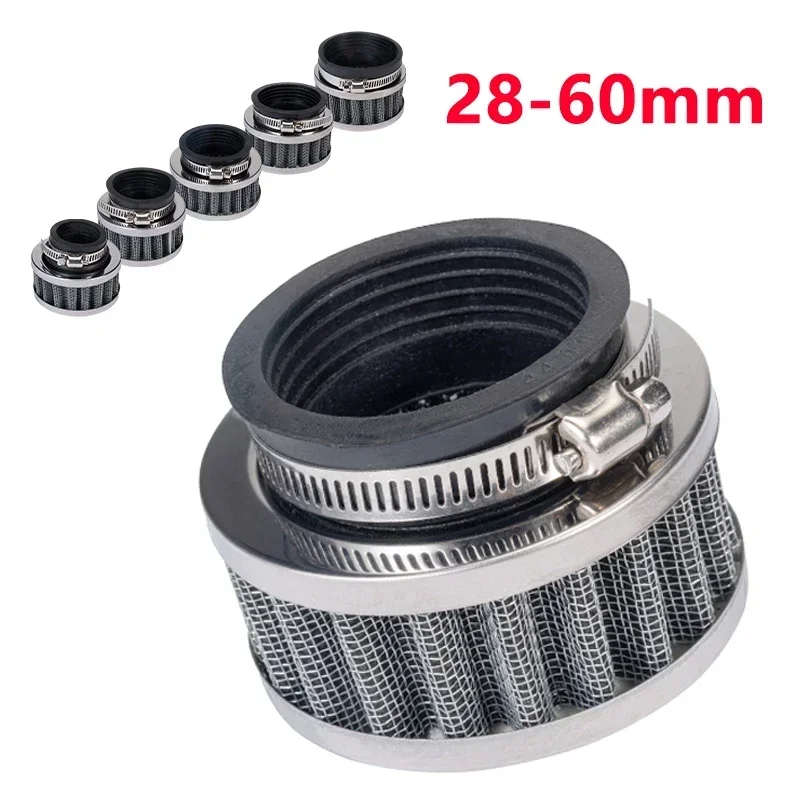 Motorfiets Luchtfilter 28-60mm High Flow Universele ATV Pit Crossmotor Sport Intake voor Honda Kawasaki Yamaha 50mm Moto Luchtfi
