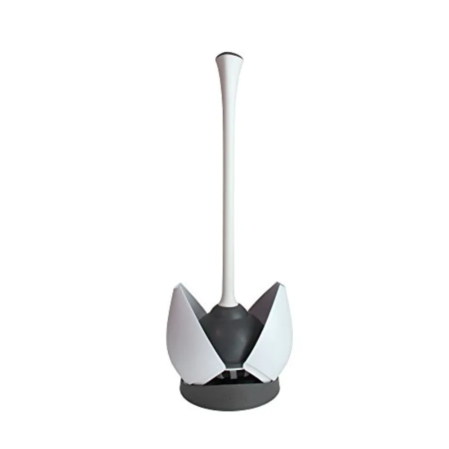 2026Toilet Plunger with Hideaway Caddy Set of 2 for Bathroom Organization and Storage Bathroom Accessories Toilet Unclogger wit