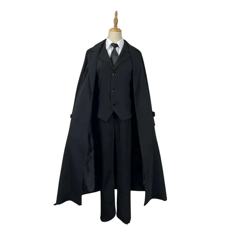 g'7,n\5;e,8\v,5/Anime Bungou Stray Dogs Nakahara Chuuya Cosplay Costume Wig Hat Glove Jacket Pants Female Dazai Cosplaf;4'v.7/n\ view 4