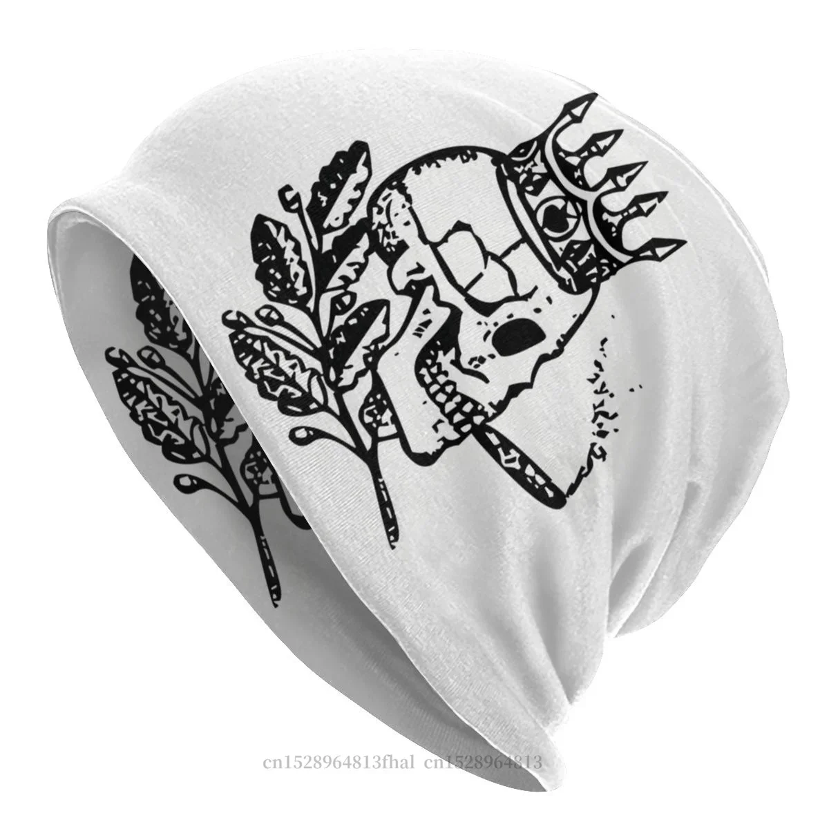 Skeletion Sticker Outdoor Beanie Caps Gothique Skullies Beanies Ski  Cotton Bonnet Hats