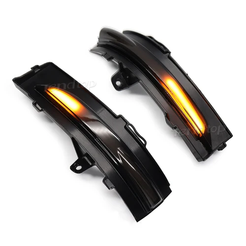 Imagen 2 del producto 1 par para Ford EDGE 2015-2021 Edge ST-Line Facelift LED luz de señal de giro dinámica indicador de espejo lateral intermitente accesorios de coche