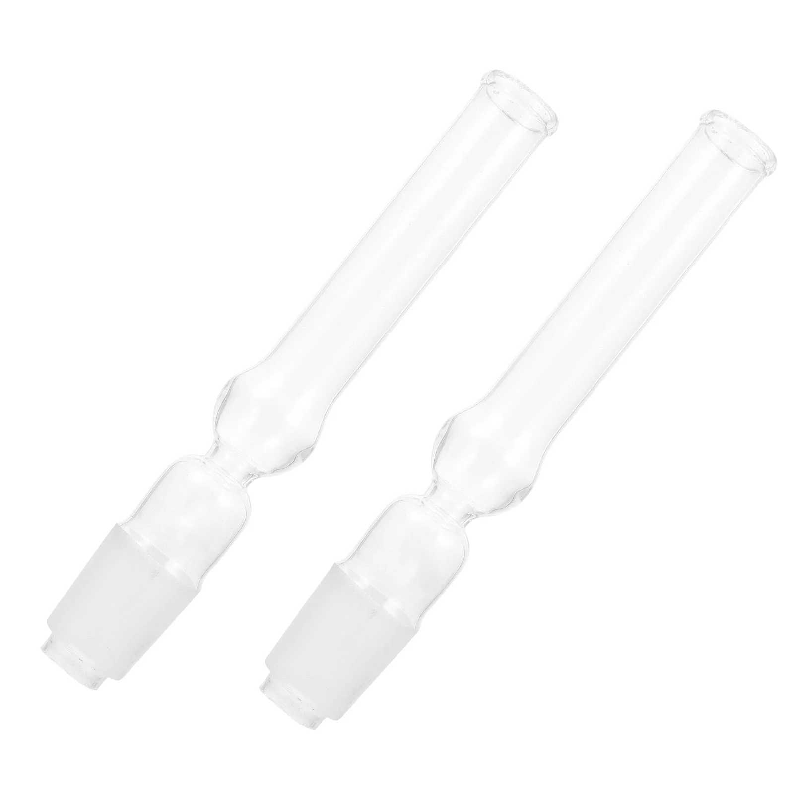 

2Pcs Straight Drying Tube Clear Glass Tube Stem for Science Experiments School Teaching Tools Labs Drying Tubes