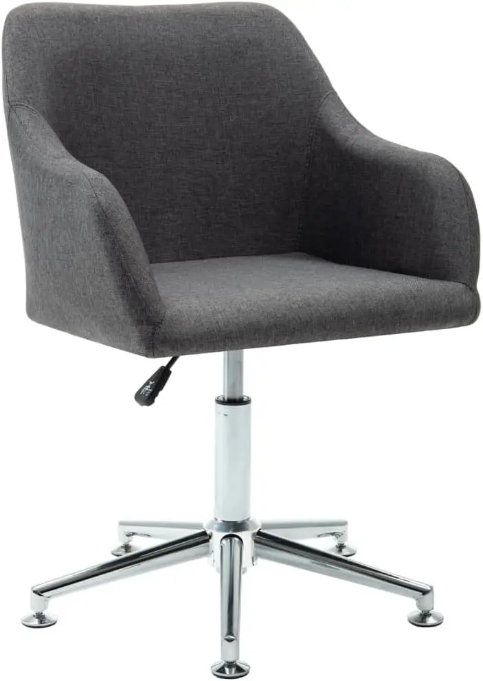 

Mid Back Task Chair Fabric Adjustable Swivel Office Chair Computer Chair Modern Low Back Desk Conference Chair