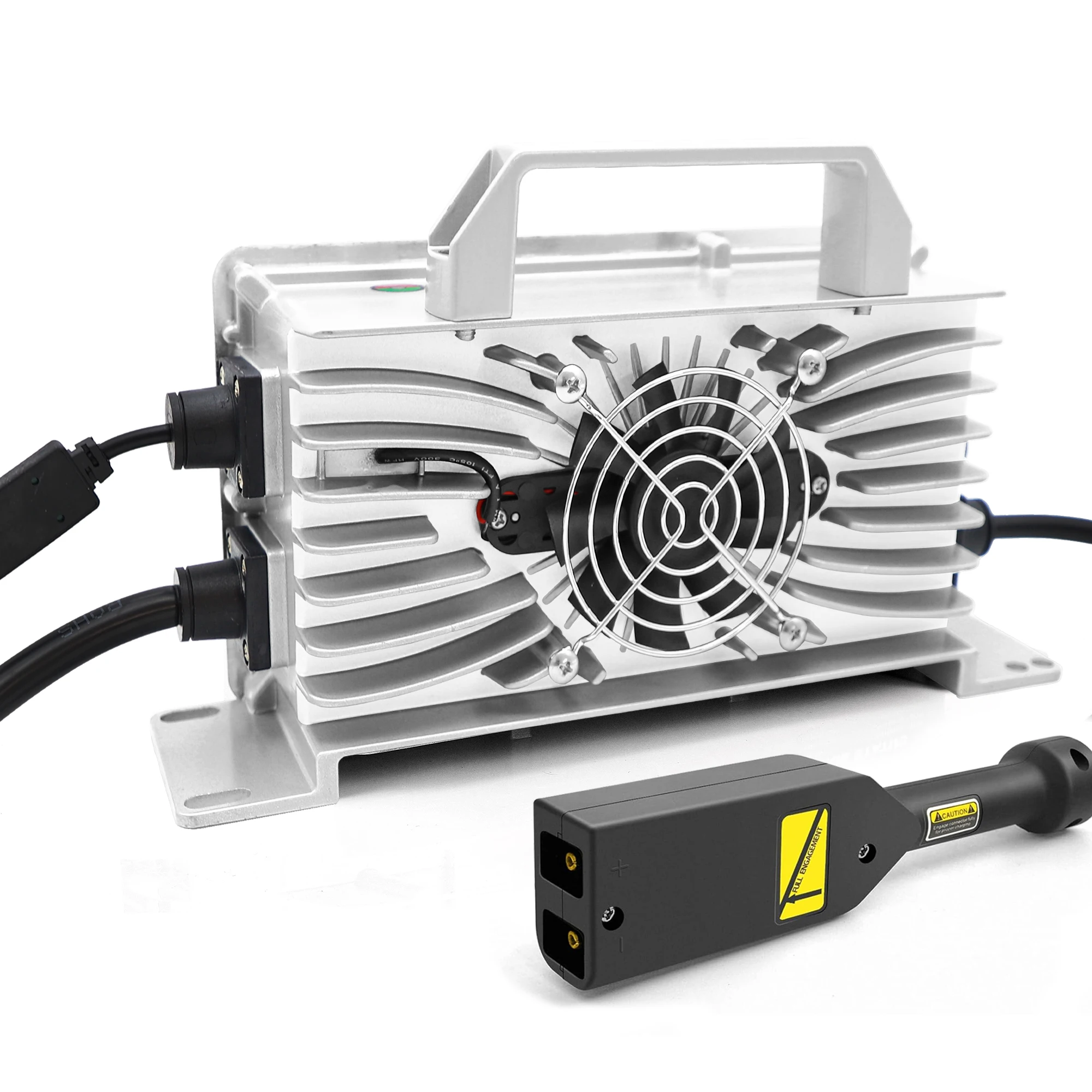 

15 AMP 48 Volt Golf Cart Smart Charger for Ezgo TXT with D Style Plug IP 67 Waterproof Battery Charge