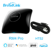 BroadLink RM4 Pro RF IR Remote Control Universal Wifi Switch RM 4Mini Smart Controller HTS2 Sensor Works Voice Alexa Google Home