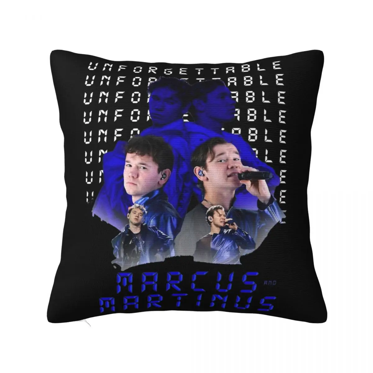 

Marcus And Martinus Sweden Pillowcase Double-sided Printing Polyester Cushion Cover Gift Throw Pillow Case Cover Home Square