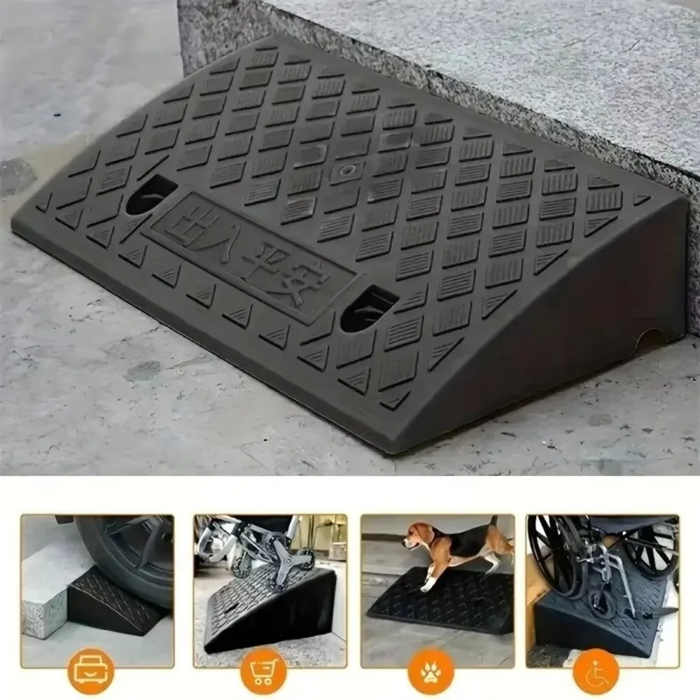 versatile-plastic-threshold-ramp-50-70-100mm-anti-slip-curb-ramp-heavy-duty-driveway-ramp-car-trailer
