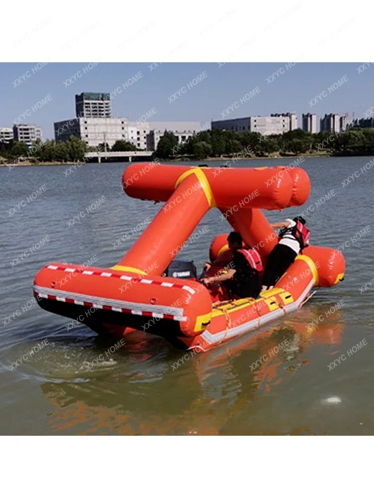 Self-Supporting Lifeboat Flood Fighting Life Raft Emergency Life-Saving Vehicle Folding Vehicle Lifeboat