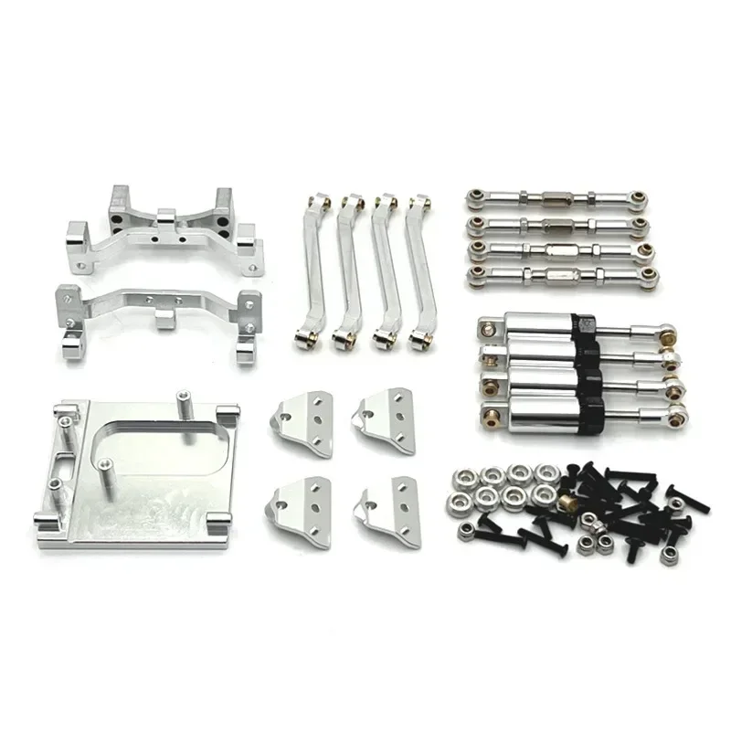 1/12 New MN99S remote control car spare parts, metal upgrade, tie rod, shock absorber, kit bag
