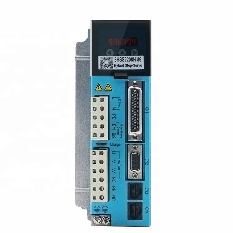 

3HSS2208H-110 Three Phase Hybrid Step Servo Drive Matched Stepper Servo Motor Nema 34 42 51