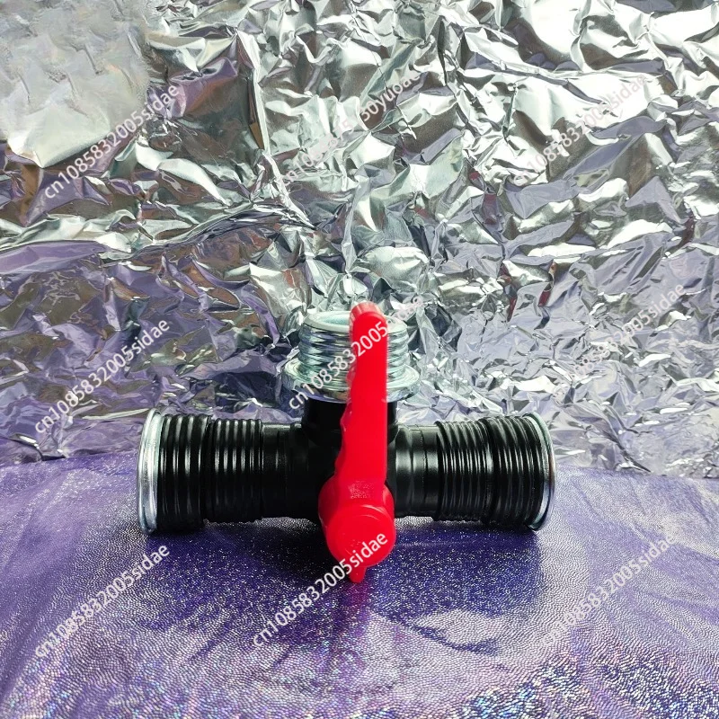 Gas Mask Switch Tee Connector Accessory Is Used To Connect Double Bottle or Double Bag Independent Switch Channel
