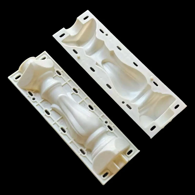Prefabricated Railing Roman Column Mold Height 40Cm Vase Column Abs Balcony Railing Model European Style Building Fence