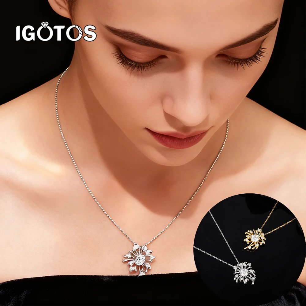 

Ожерелье с подвеской D цвета VVS из муассанита для женщин, стерлинговое серебро 925 пробы, позолоченное 18 карат, сертифицированный бриллиант, альтернативные ювелирные изделия, подарок