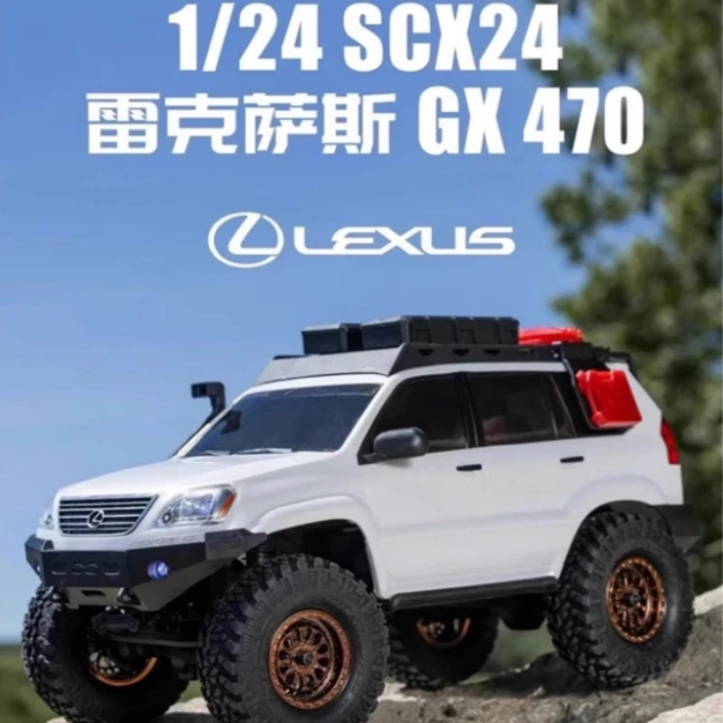 Axial 1/24 Scx24 Gx 470 Rc Car Off Road 4wd Small-Scale Simulation Remote Control Model Climbing Car Adult Boy Toy Birthday Gift