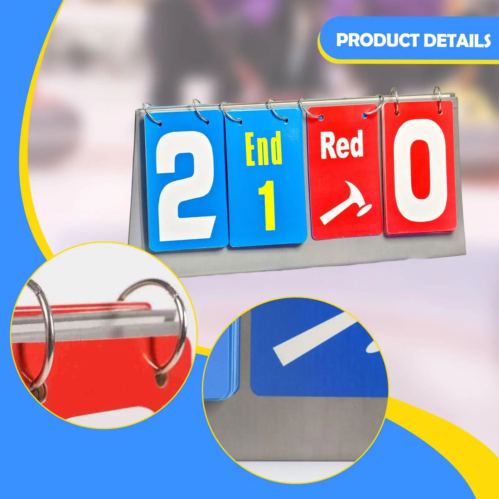 탁상용 드라이랜드 컬링 특별 훈련 시합 점수판