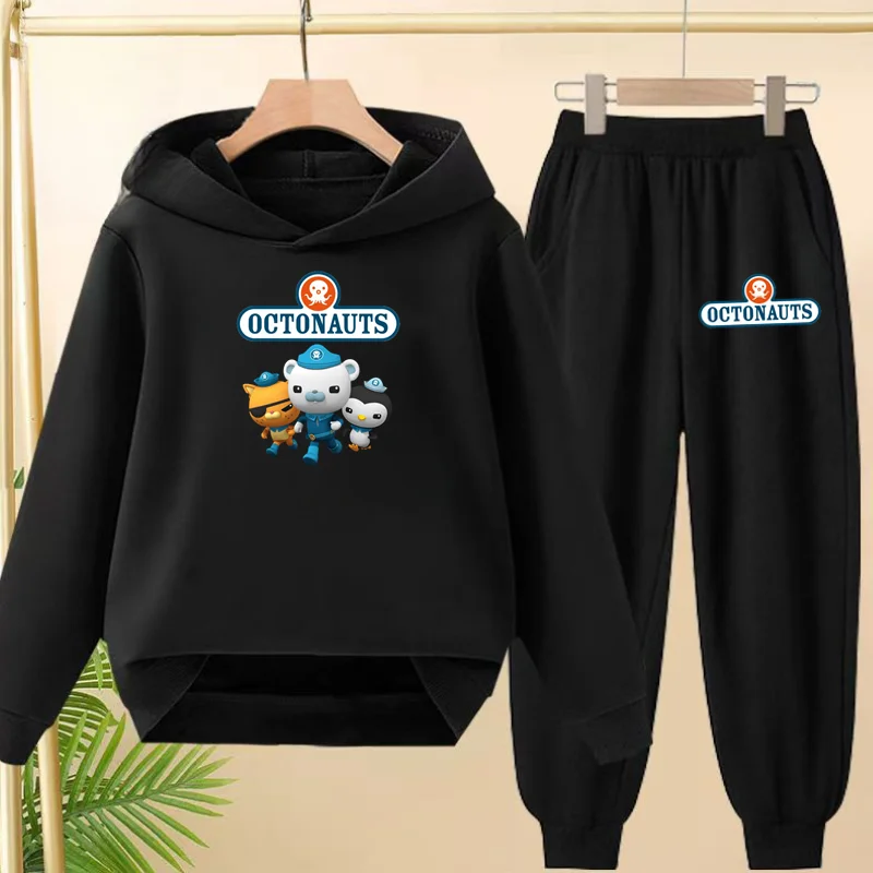

2026 The latest model 3-12 Years Boys Girls New Year gift Casual Outfits Comfortable Fashion Cartoon animation Hoodie Tracksuits