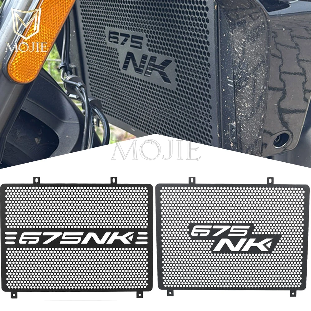 

FOR CFMOTO CF MOTO NK 675 NK 675NK 675-NK CF675NK 2024 2025 2026 CNC Aluminum Motorcycle Radiator Grille Guard Cover Protector