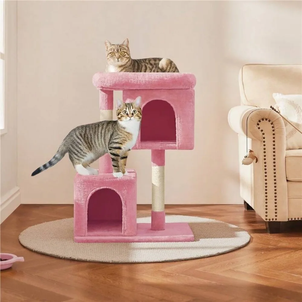 

Modern Cat Tree Cat Tower Cat House With Scratching Posts For Small Medium Cats