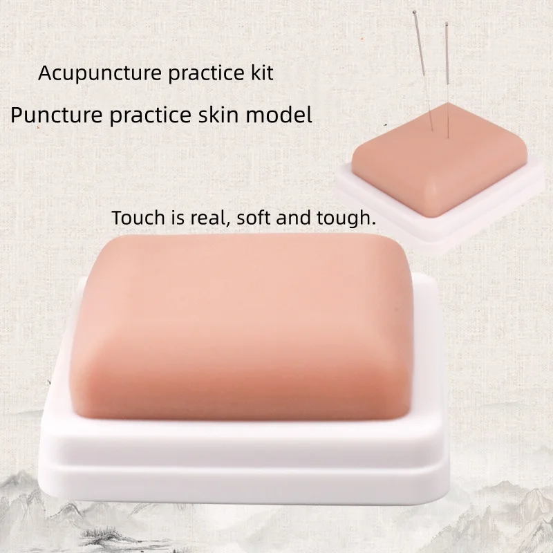 

Китайская практика акупунктуры, обучение, модель настоящей кожи, форма для практики акупунктуры для обучения