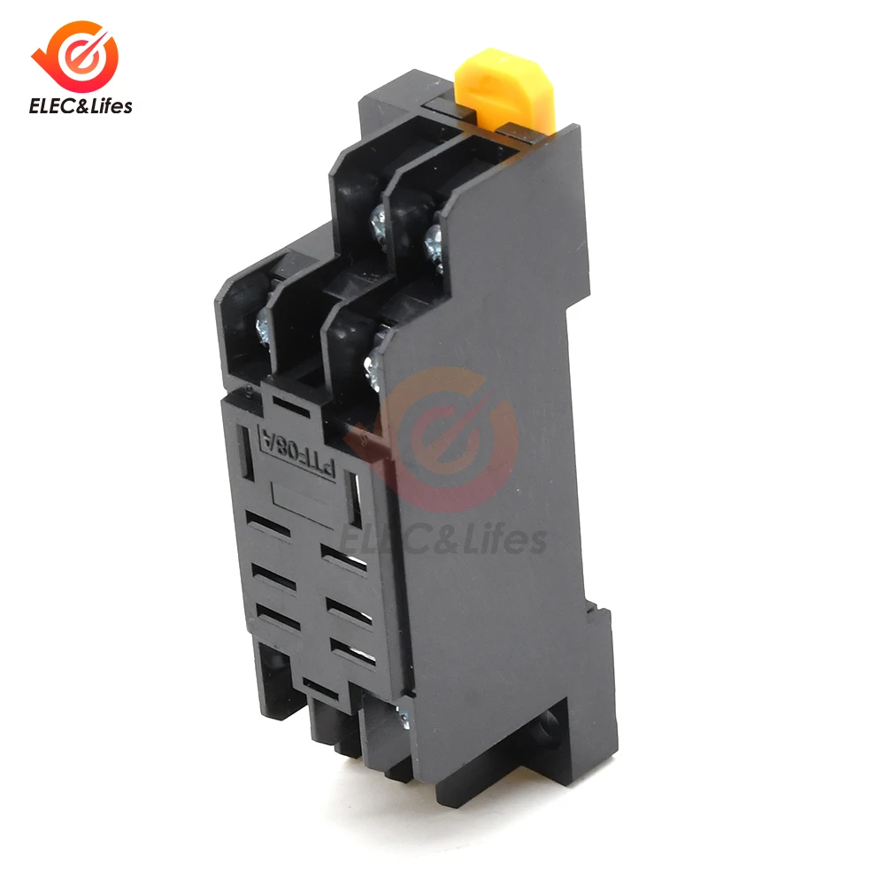 1Pcs Universal LY2NJ HH62P Electronic Micro Electromagnetic Relay LED Lamp 10A 8 Pins Coil DPDT DC 12V 24V AC 110V 220V