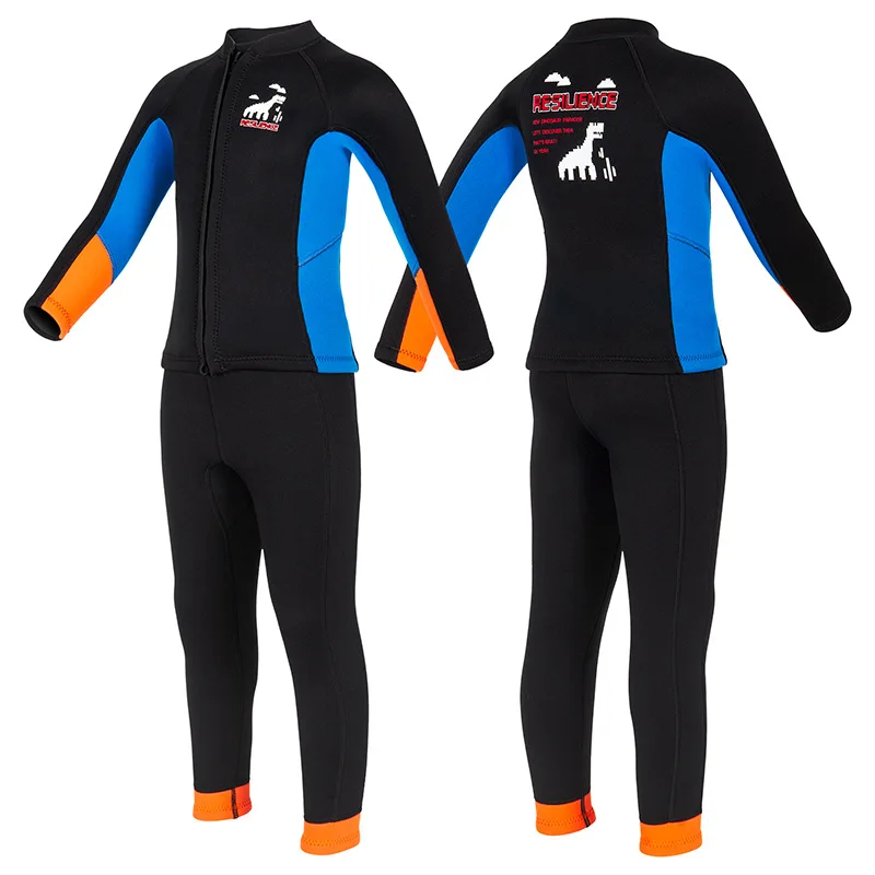 Children's Warm Swimsuit 2.5MM Sports Buoyancy Swimming Cold Warm Swimsuit Students Summer Lessons