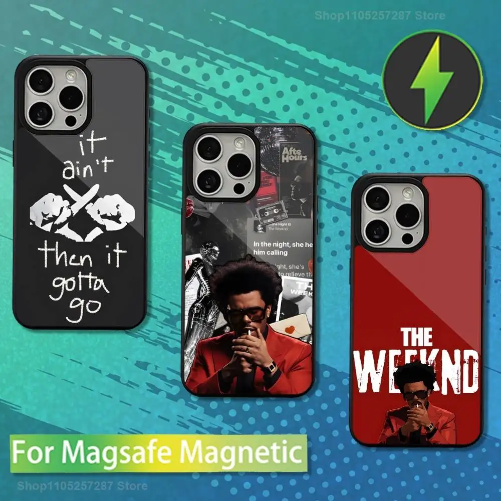 

Singer W-Weeknd X-XO Hot For iPhone 12,14,11,15,13,16,17,For Magsafe,Plus,Mini, Pro,Max,Magnetic Wireless Charging Case